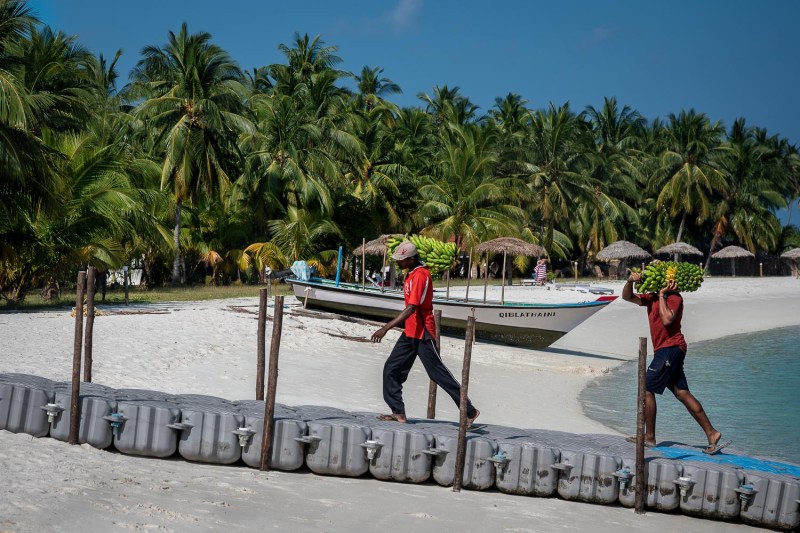 Bangaram island, Lakshadweep, India.