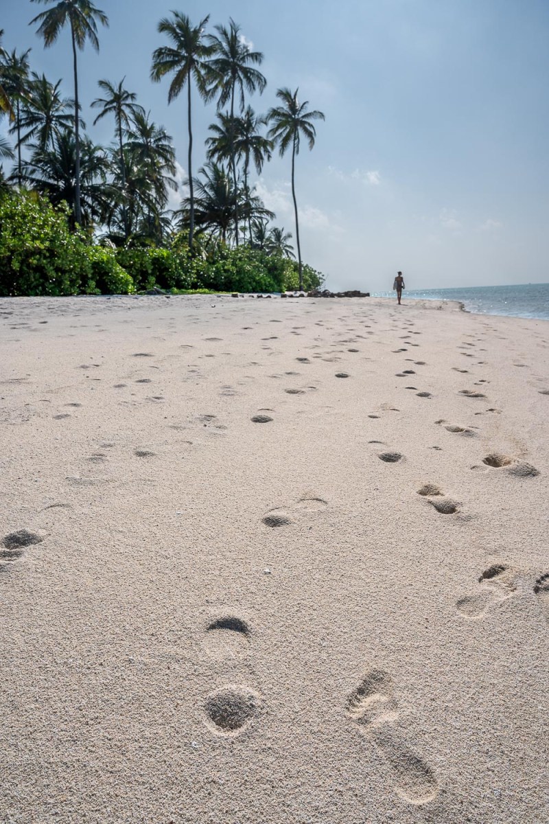 Beach, Bangaram, Lakshadweep, India.