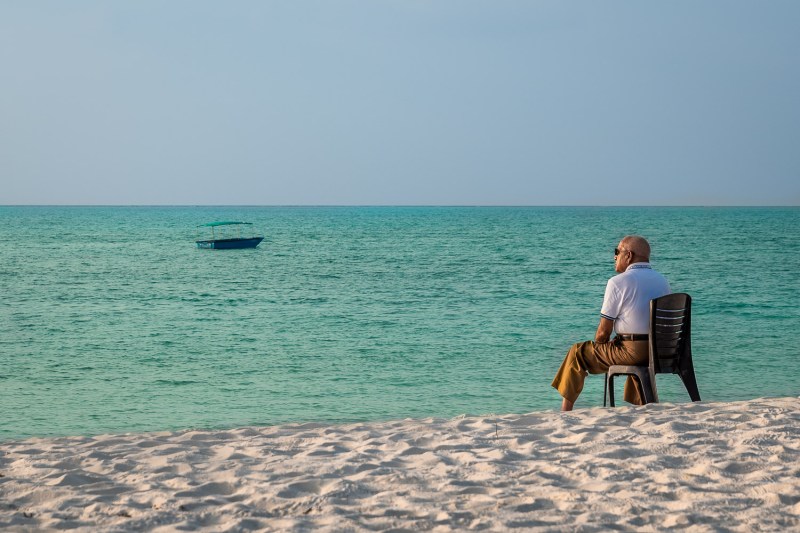 Kadmat, Lakshadweep, India.