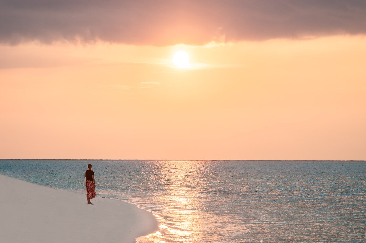 Sunset, Kadmat, Lakshadweep, India.