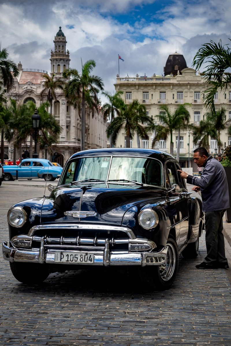 Concierge service, Mazana hotel, Havana, Cuba.