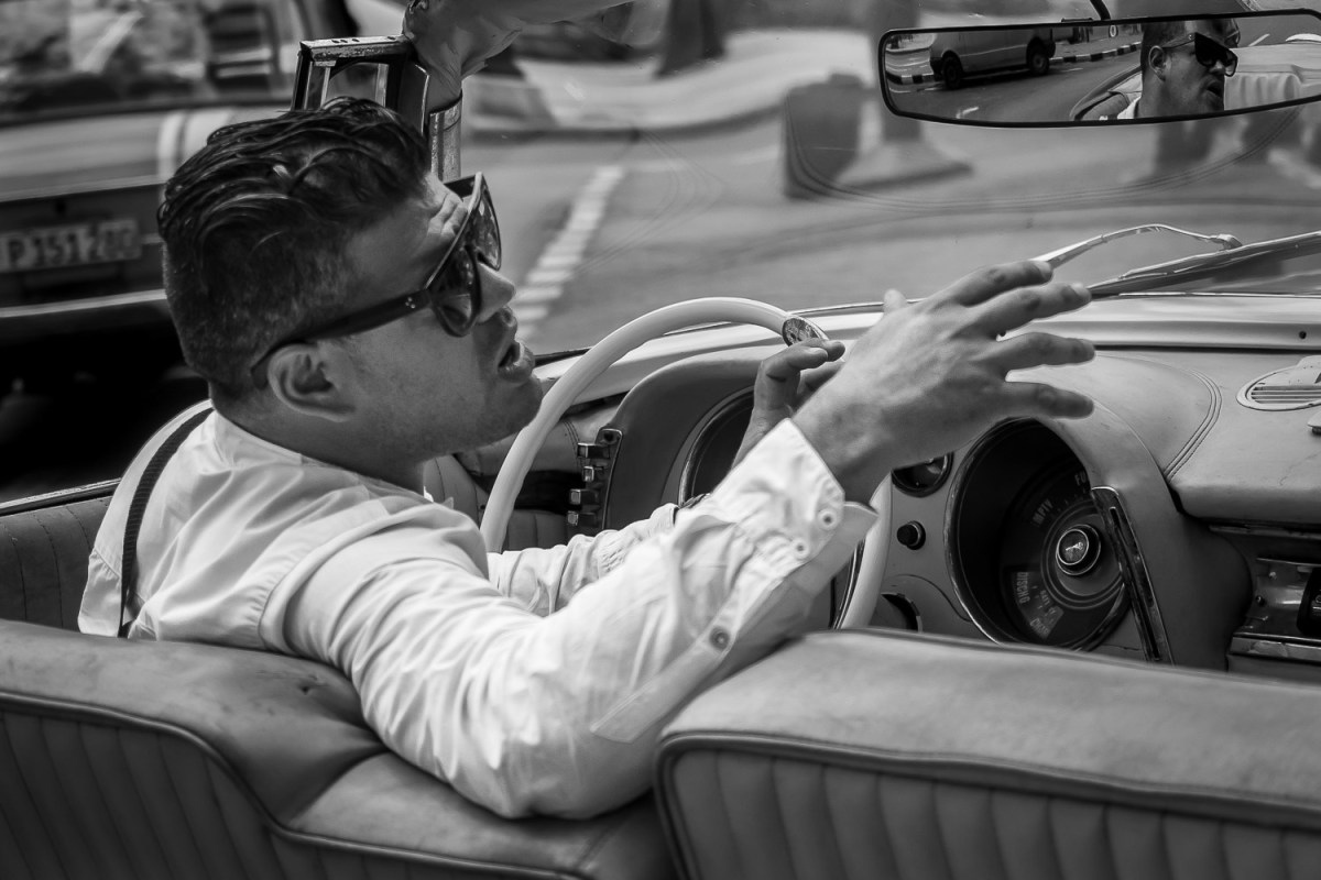 Taxi driver, Havana, Cuba.