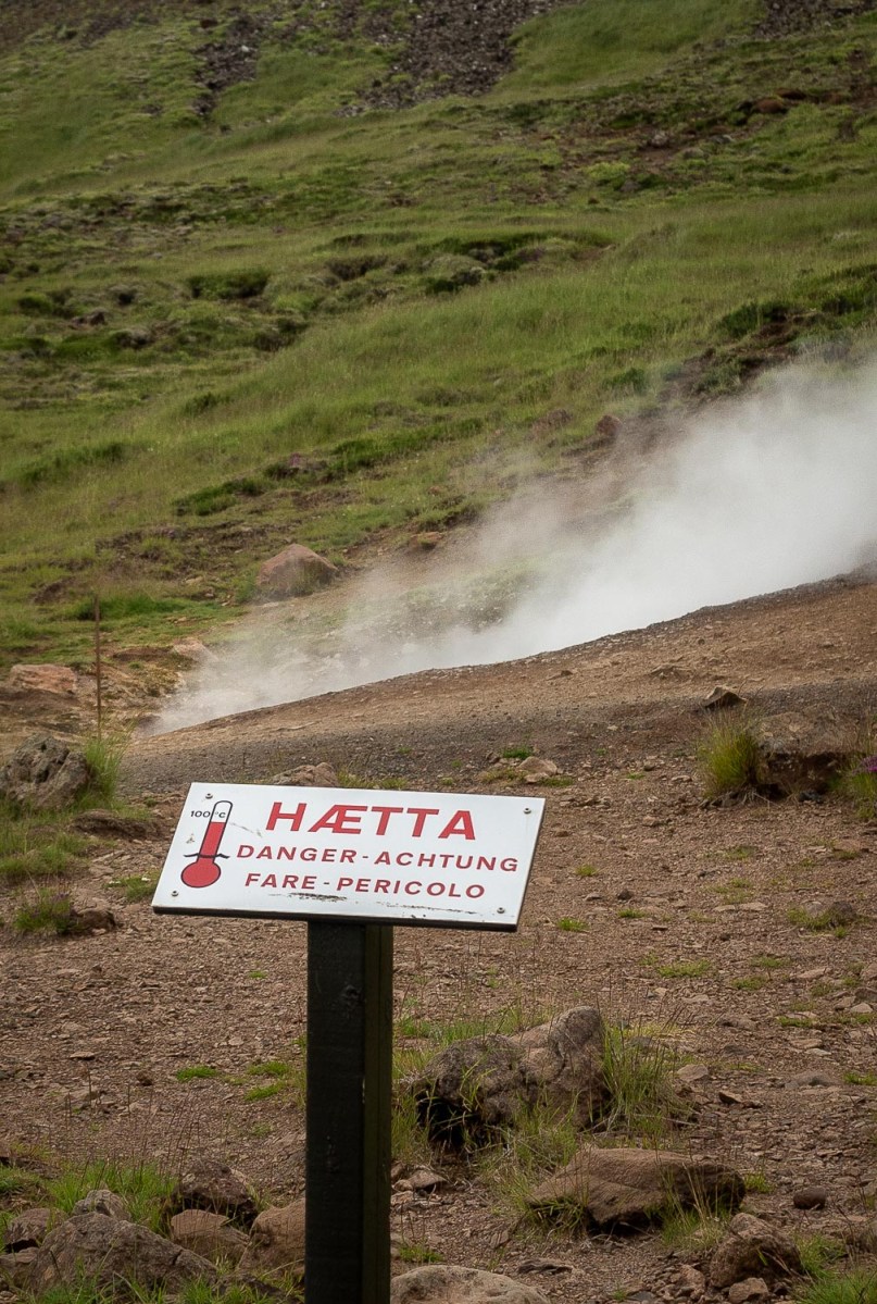 Haetta - Danger, Hveragerdi, Iceland.