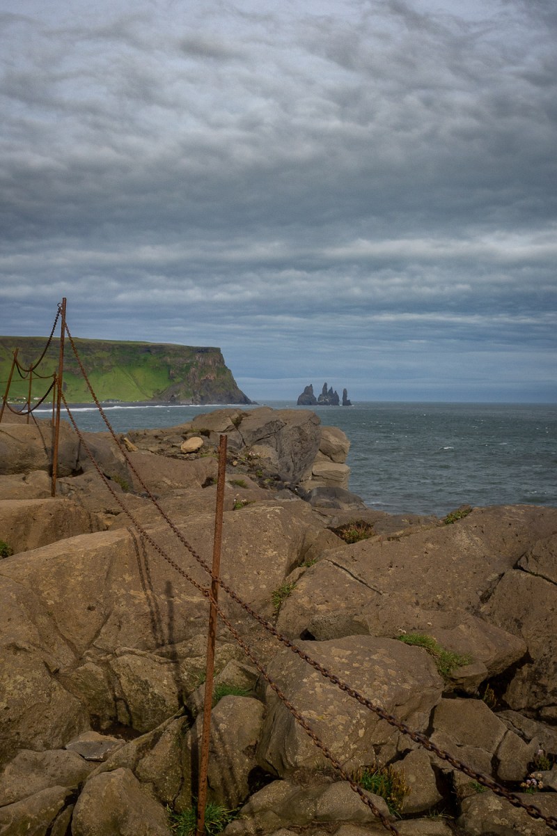 Coastline east of Reykjavik, Reynisfjara, Iceland.