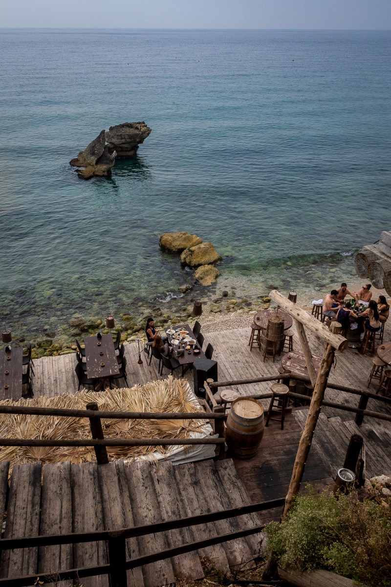 Beach clubing at Pierre and Friends, Batroun, Lebanon.
