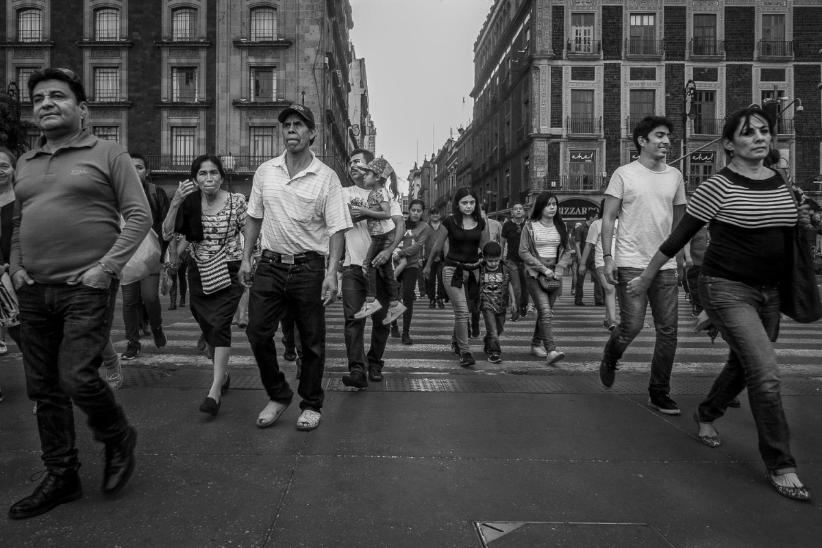 Zócalo square, Mexico City.