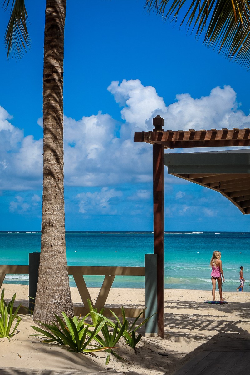 A few bungalows is the only way to stay at the beach, Culebra, Puerto Rico.