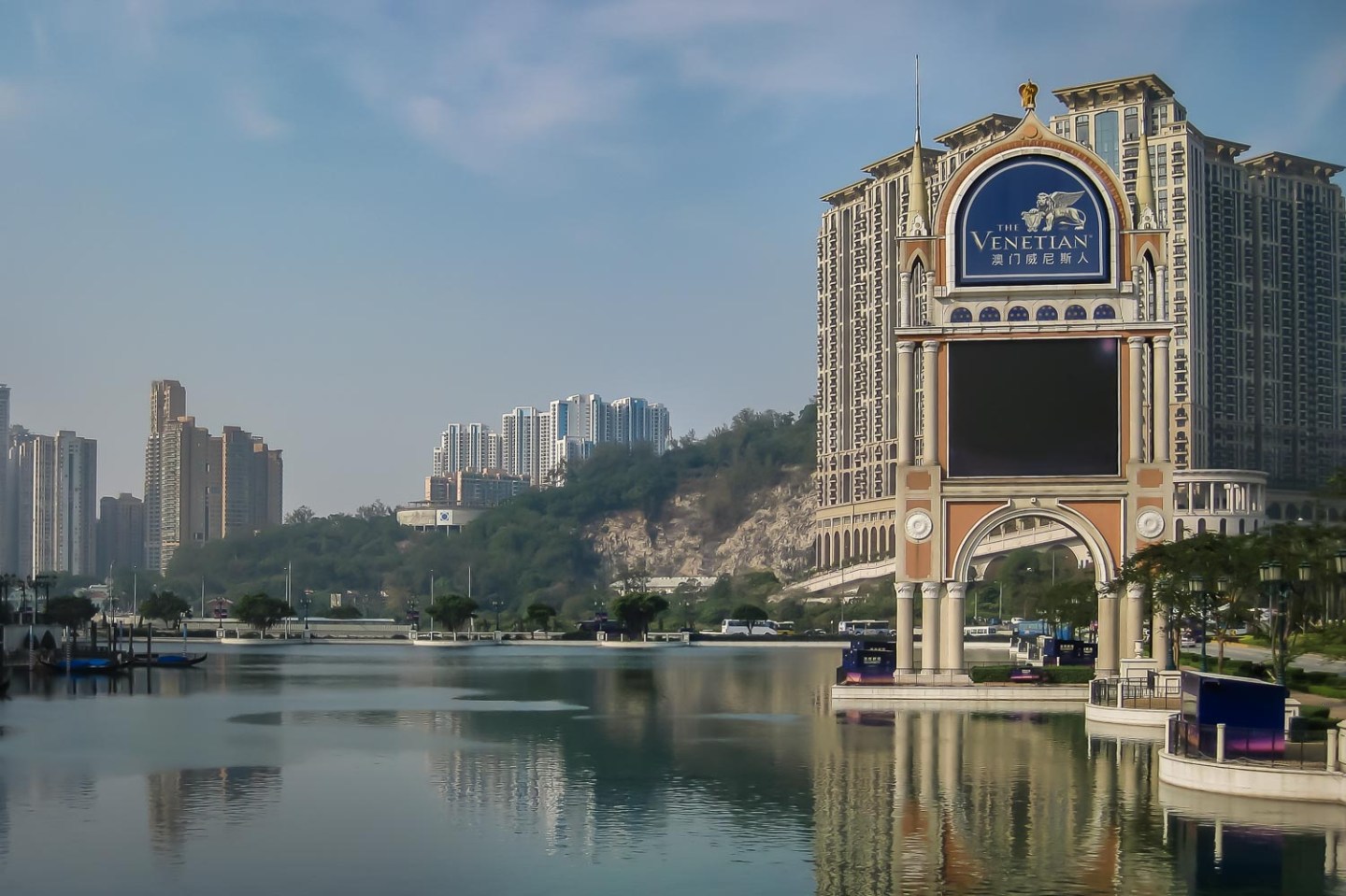 Venetian Casino at Taipa Island, Macau, China.